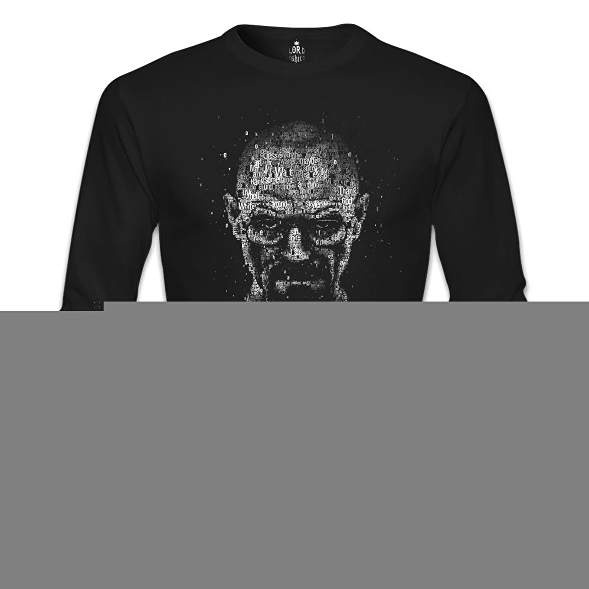 Breaking Bad - Say My Name Siyah Erkek Sweatshirt