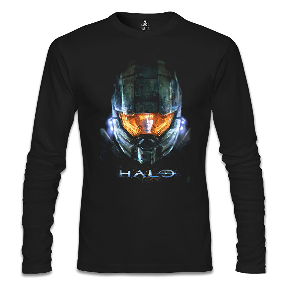 Halo Siyah Erkek Sweatshirt