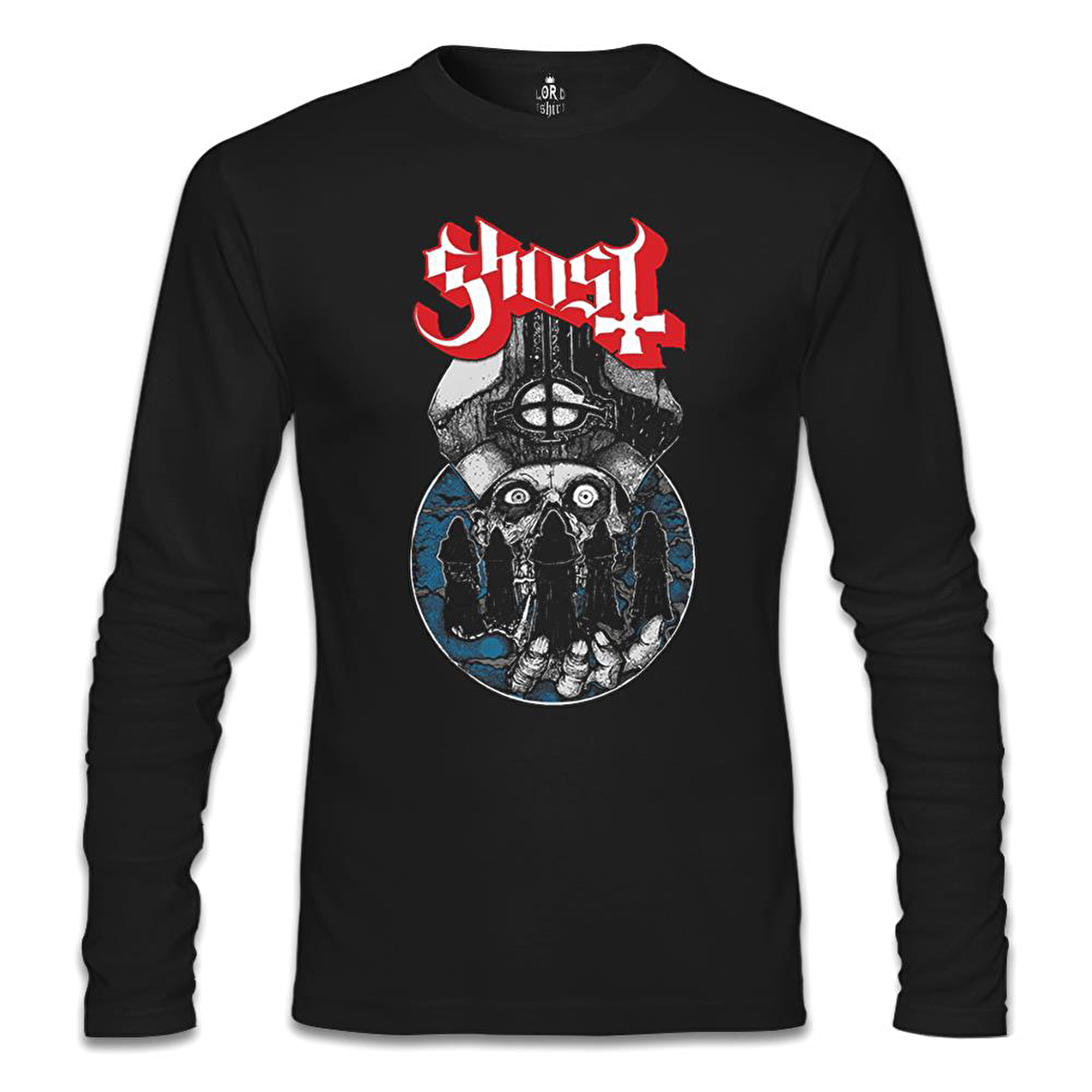 Ghost Siyah Erkek Sweatshirt