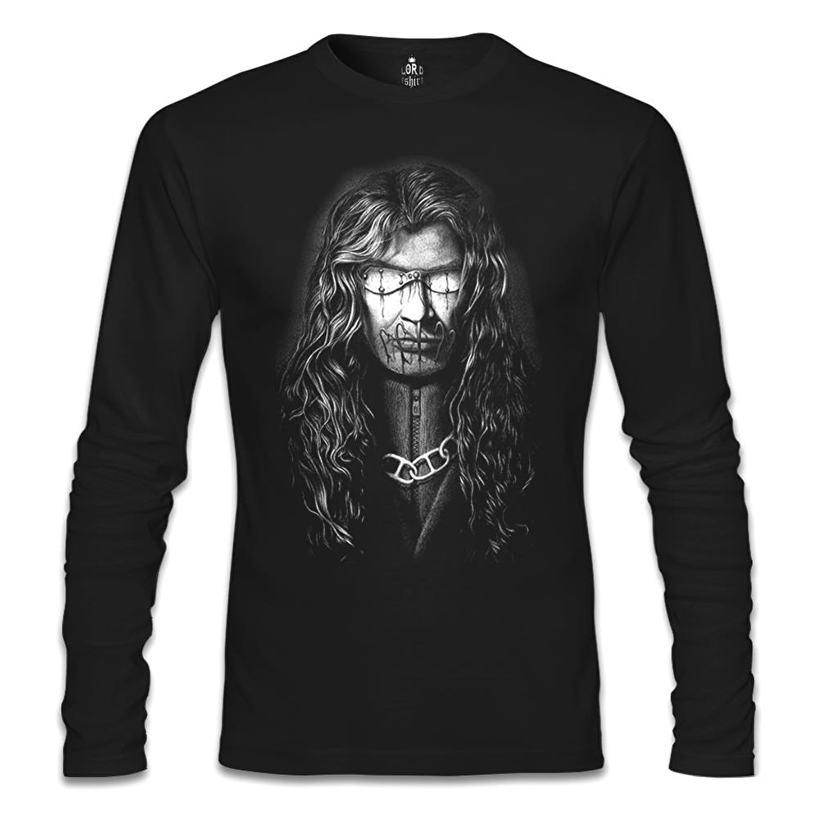 Megadeth - Dave Mustaine Siyah Erkek Sweatshirt