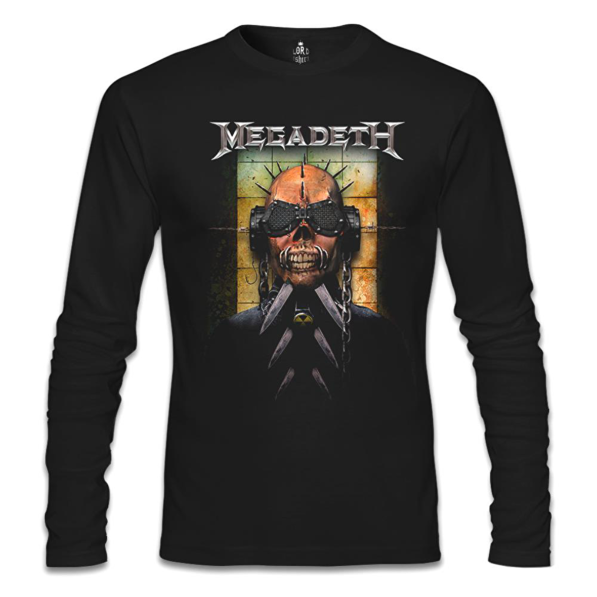 Megadeth - Vic 5 Siyah Erkek Sweatshirt