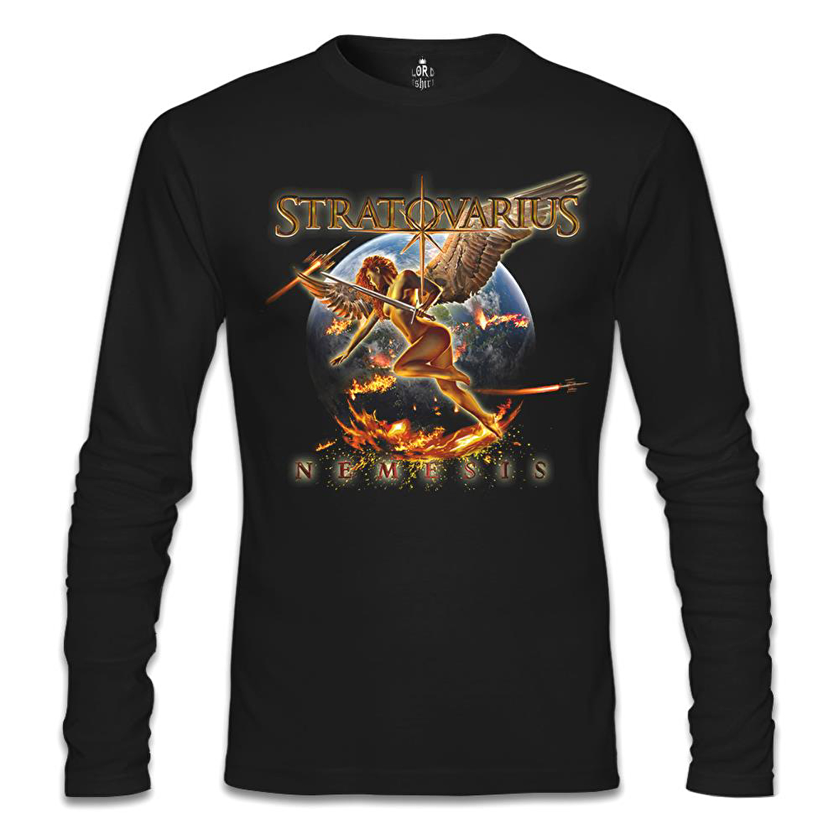 Stratovarius - Nemesis Siyah Erkek Sweatshirt