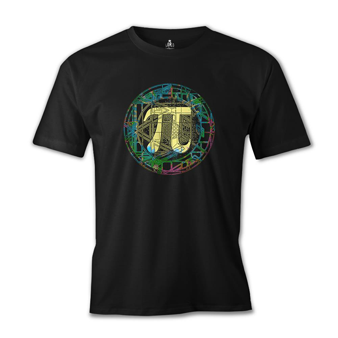 Matematik - Pi 7 Siyah Erkek Tshirt