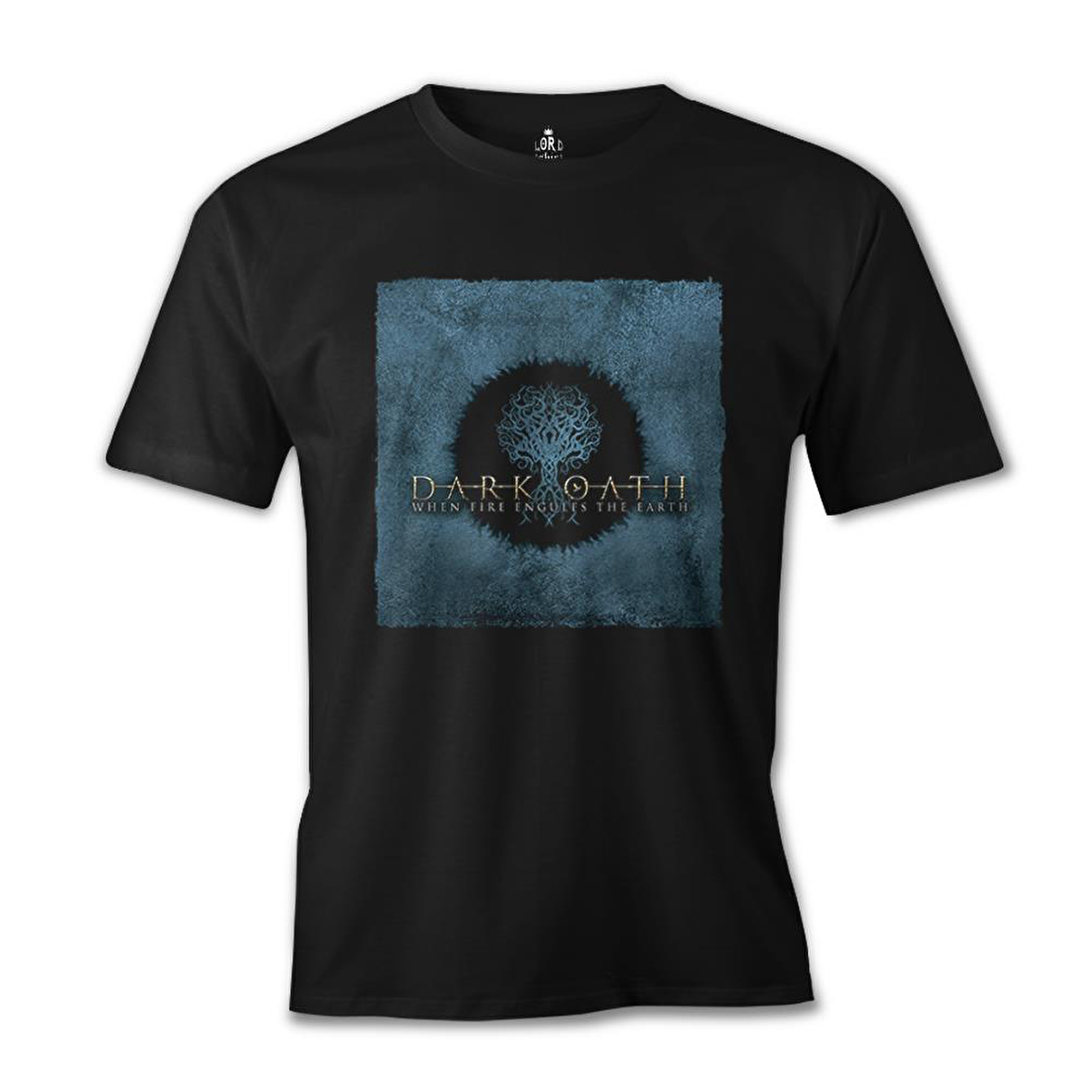 Dark Oath - When Fire Siyah Erkek Tshirt