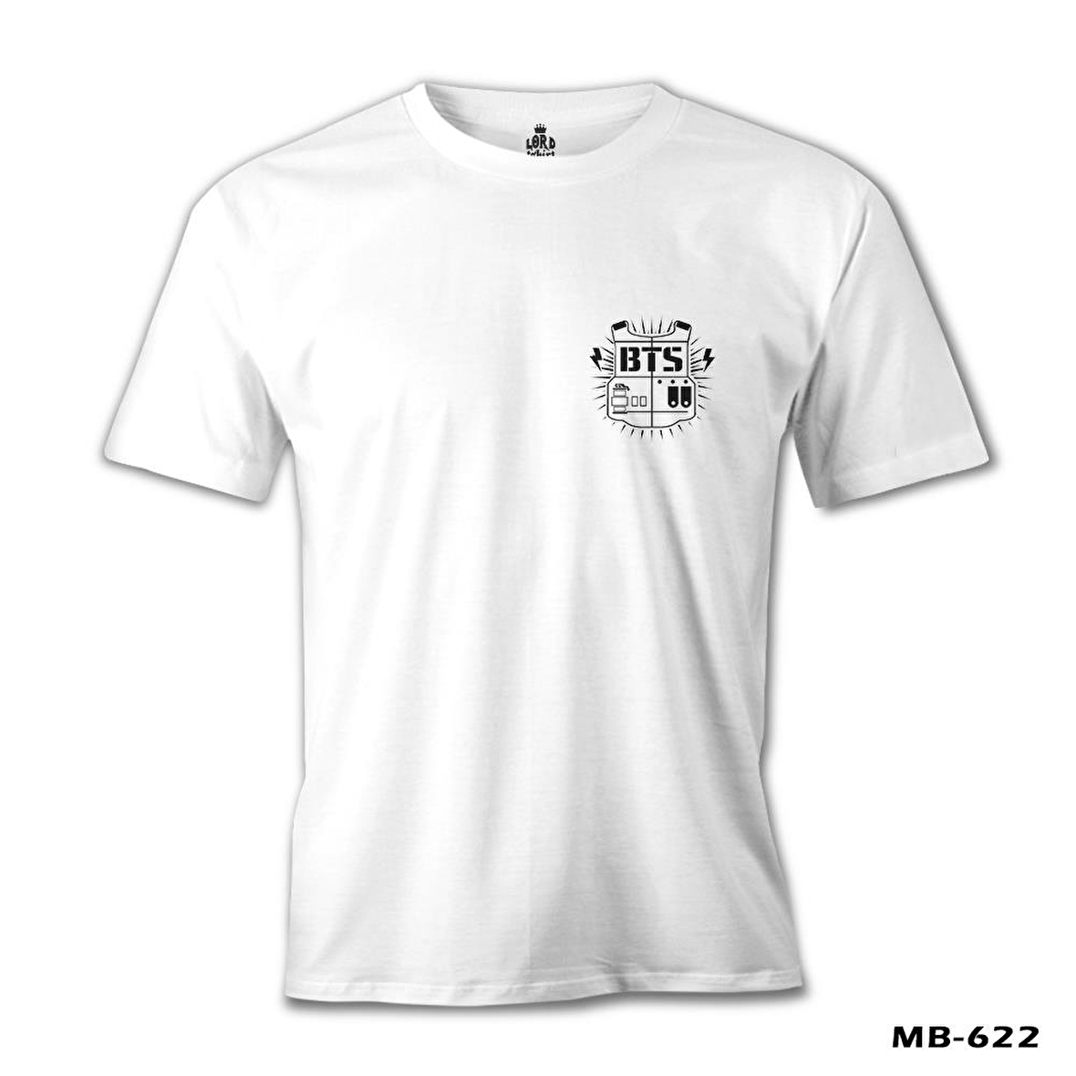 BTS - Jimin 95  (Ön-Arka) Beyaz Erkek Tshirt