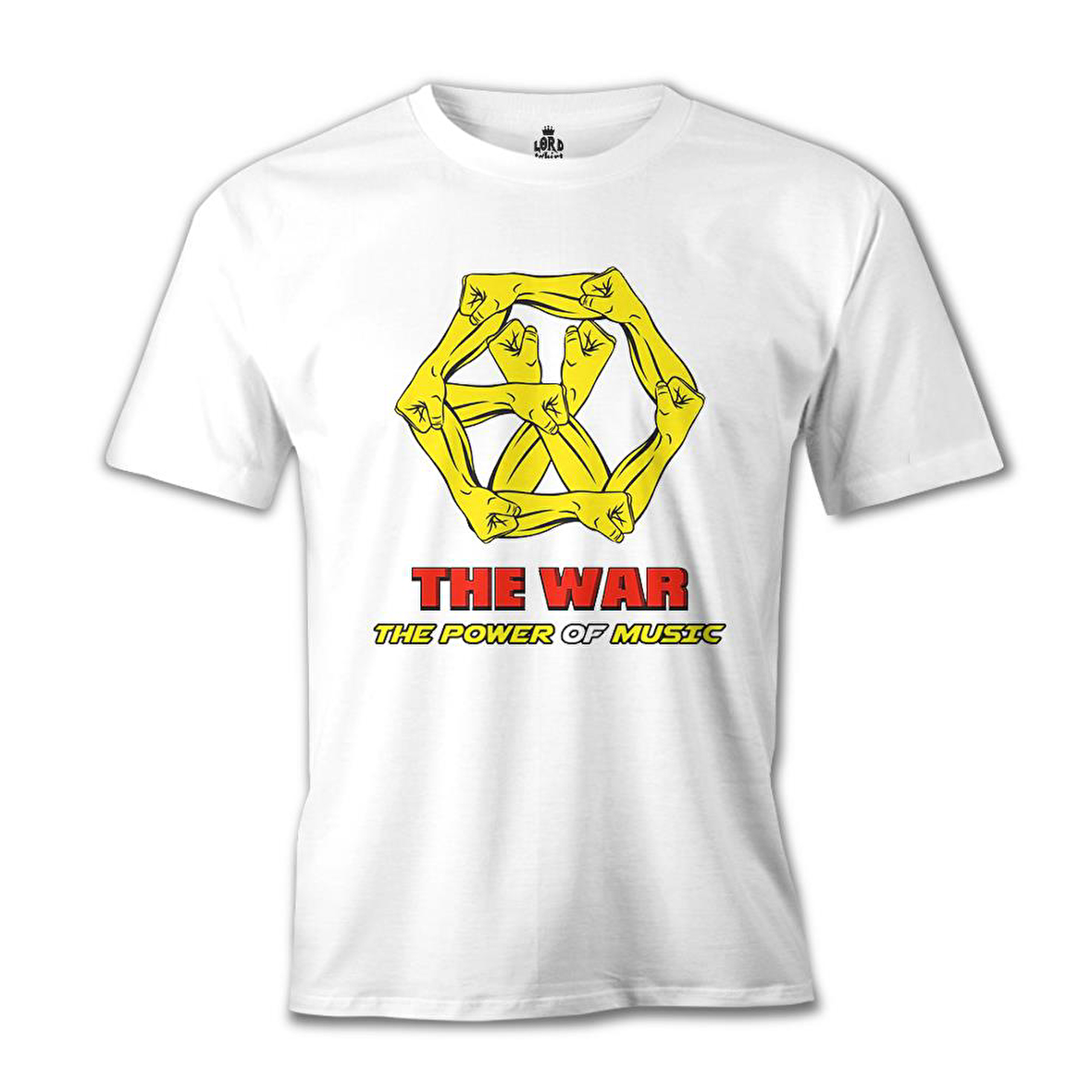 EXO - The Power of Music Beyaz Erkek Tshirt