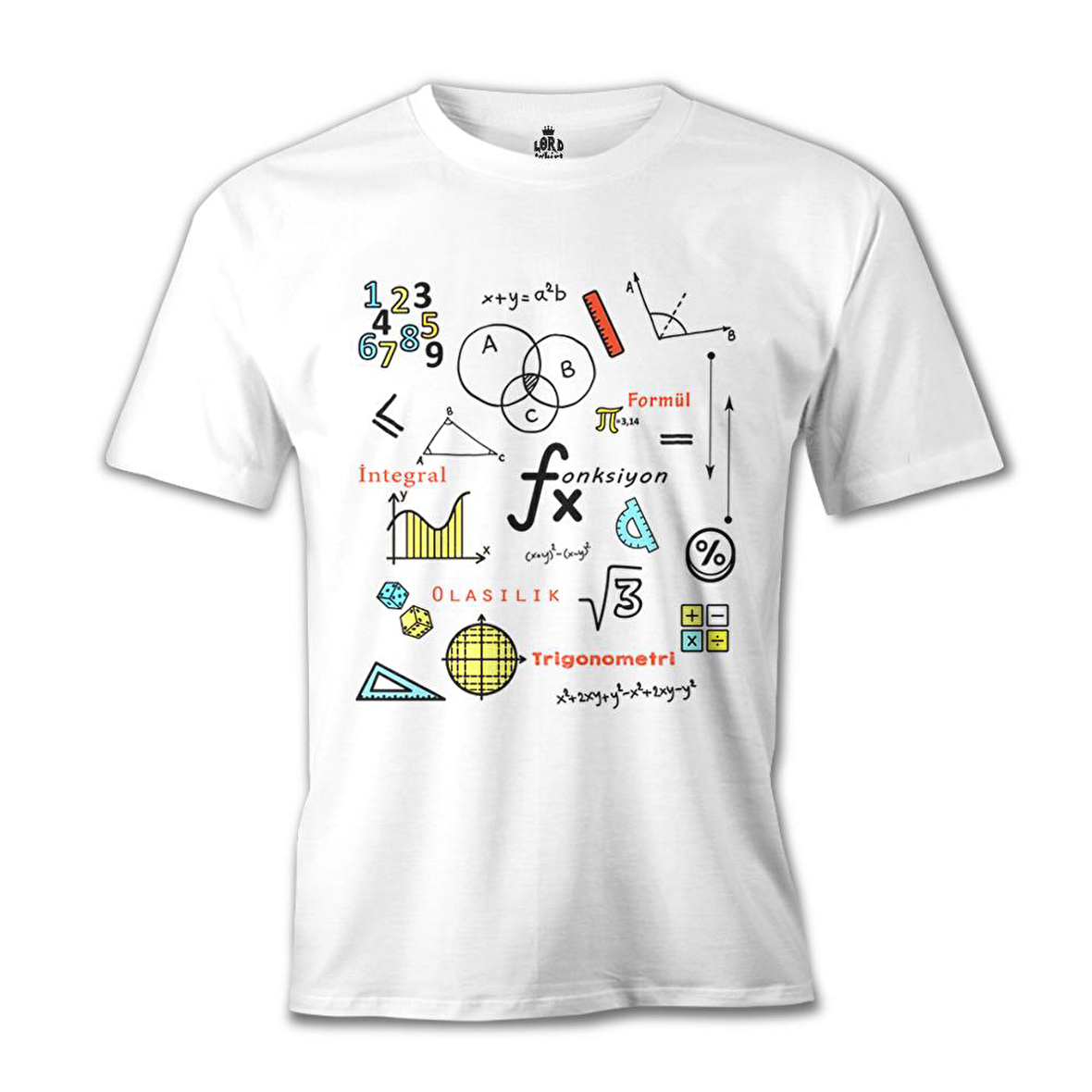 Matematik - İntegral Beyaz Erkek Tshirt