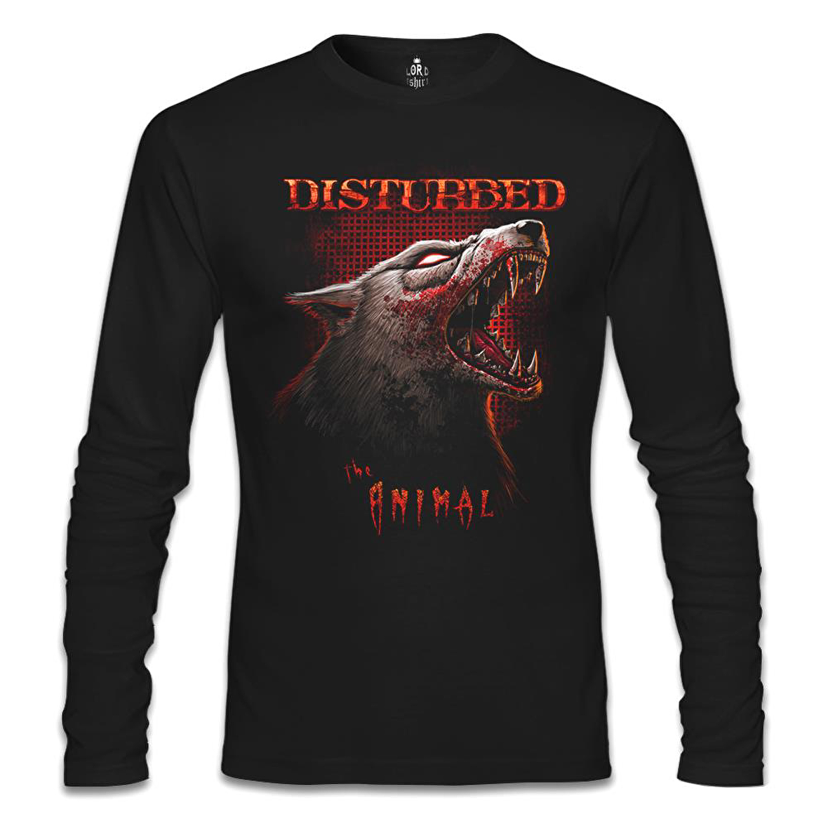 Disturbed - Animal Siyah Erkek Sweatshirt