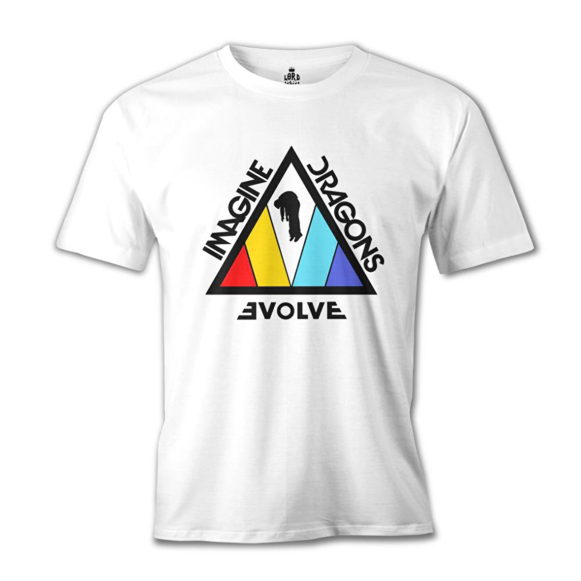 Imagine Dragons - Tri Beyaz Erkek Tshirt