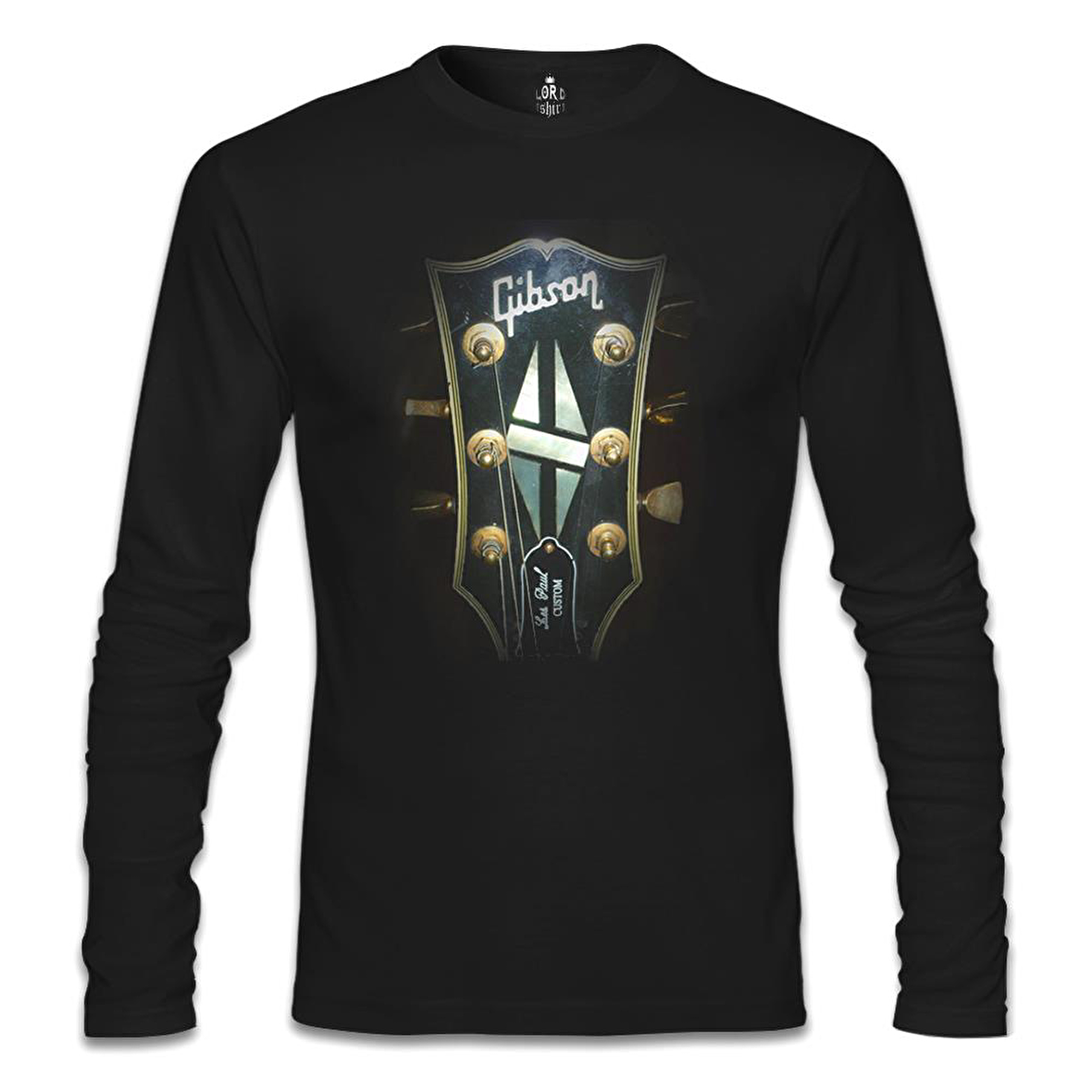 Gitar - Gibson 2 Siyah Erkek Sweatshirt