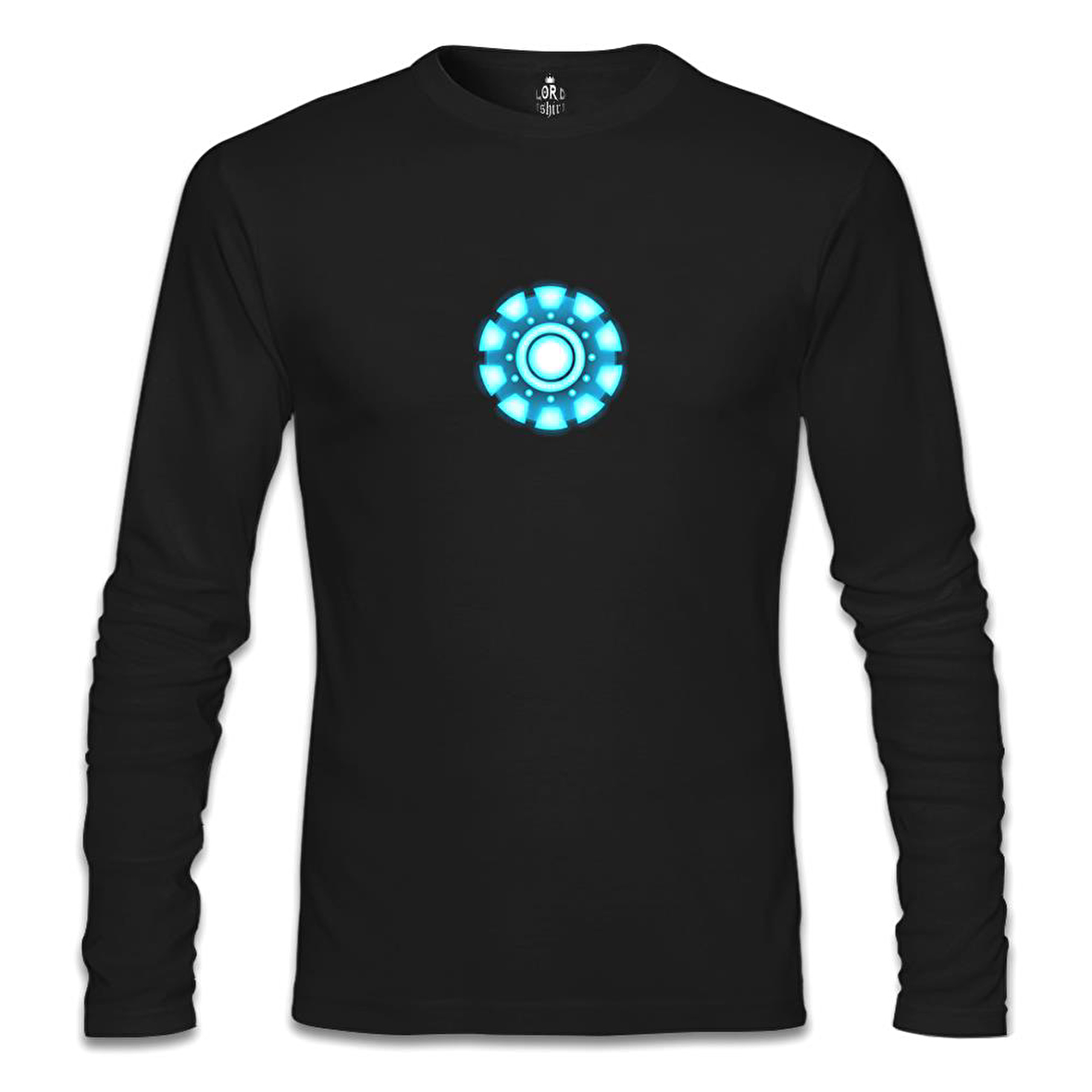 Arc Reactor 2 Siyah Erkek Sweatshirt