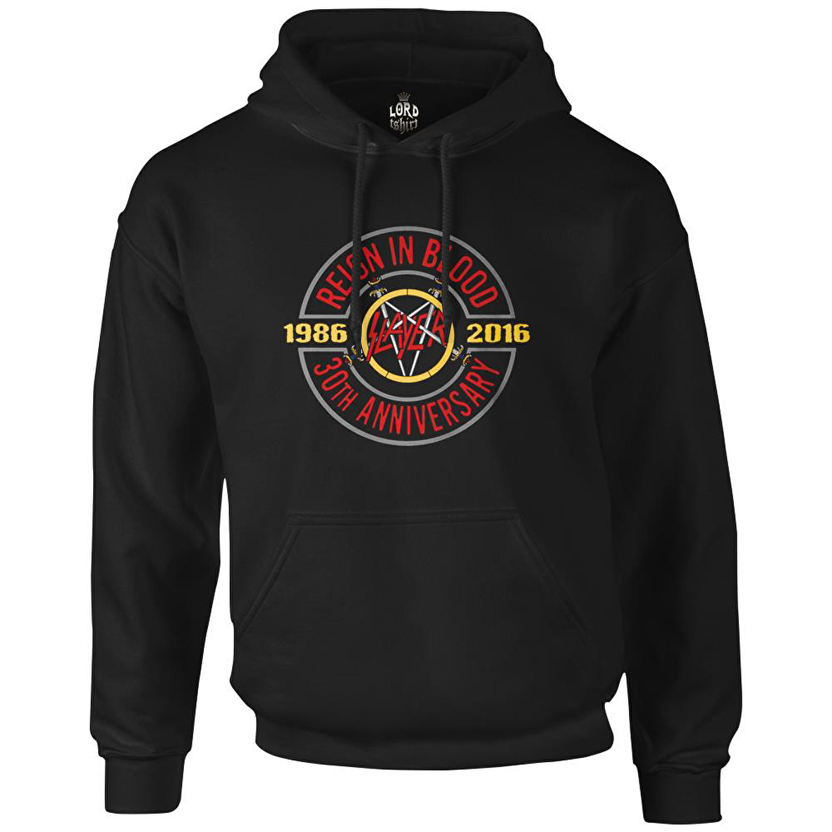 Slayer - Reign in Blood Siyah Erkek Fermuarsız Kapşonlu