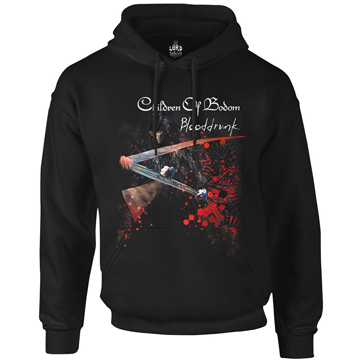 Children of Bodom - Blooddrunk Siyah Erkek Fermuarsız Kapşonlu