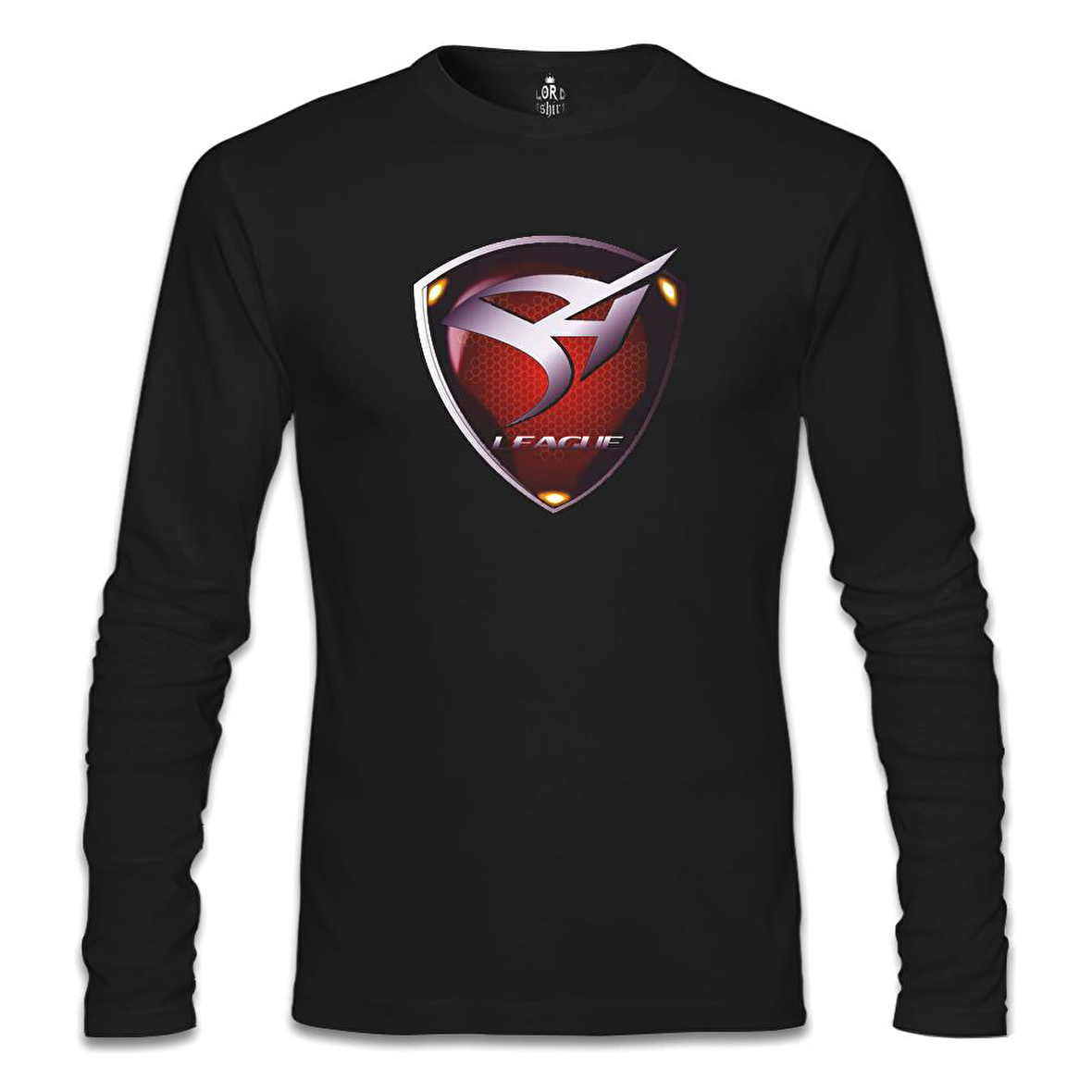 S4 League Siyah Erkek Sweatshirt