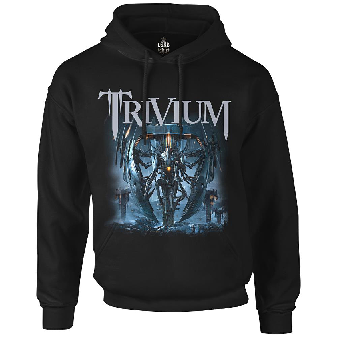 Trivium - Vengeance Falls Siyah Erkek Fermuarsız Kapşonlu