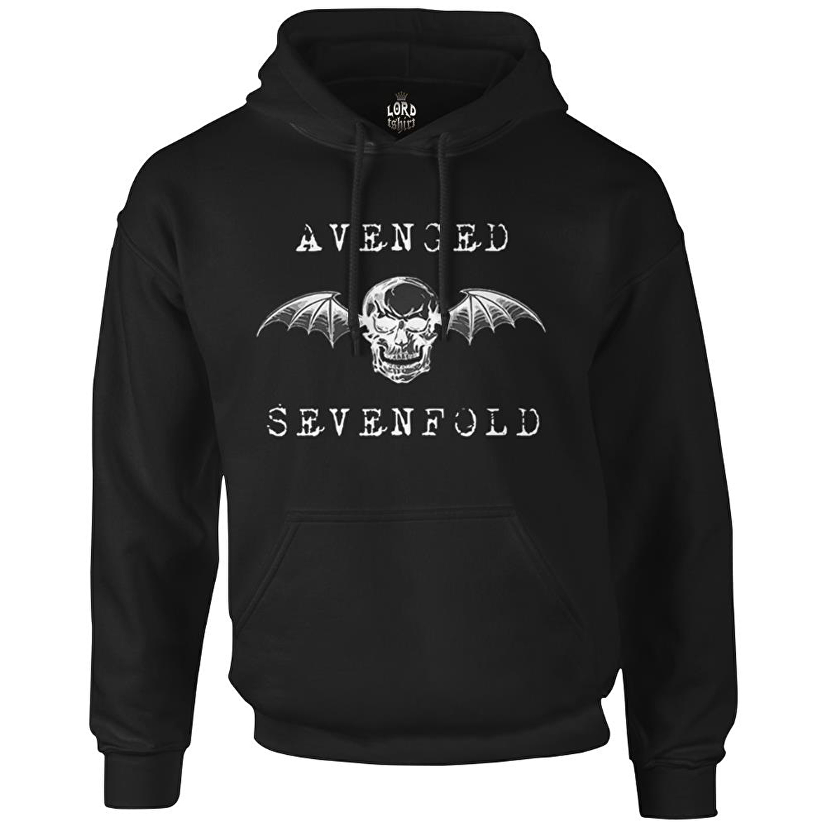 Avenged Sevenfold - Wings Siyah Erkek Fermuarsız Kapşonlu