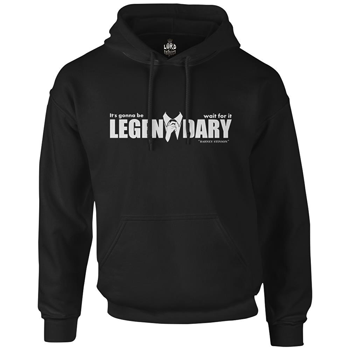 How I Met Your Mother - Legendary Siyah Erkek Fermuarsız Kapşonlu