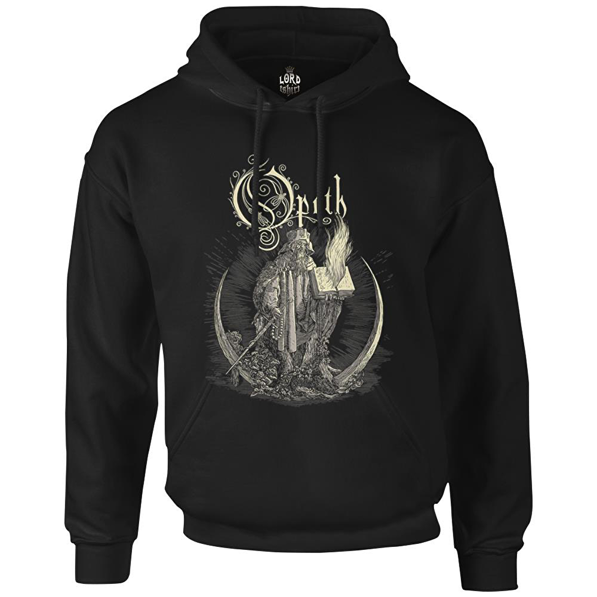 Opeth - Ghost Reveries 2 Siyah Erkek Fermuarsız Kapşonlu