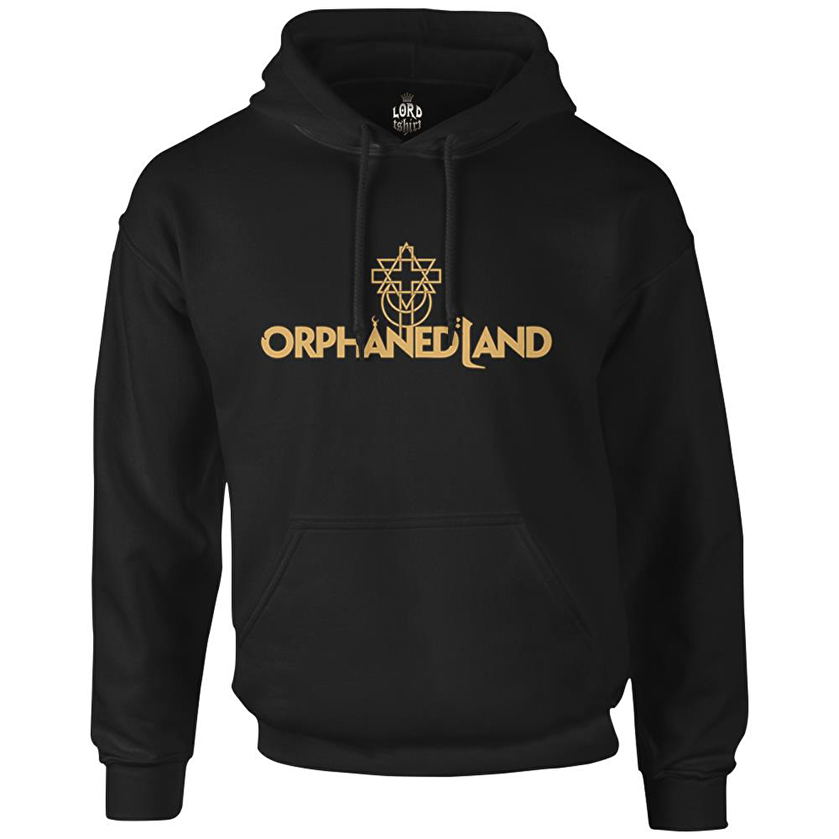 Orphaned Land - Logo Siyah Erkek Fermuarsız Kapşonlu