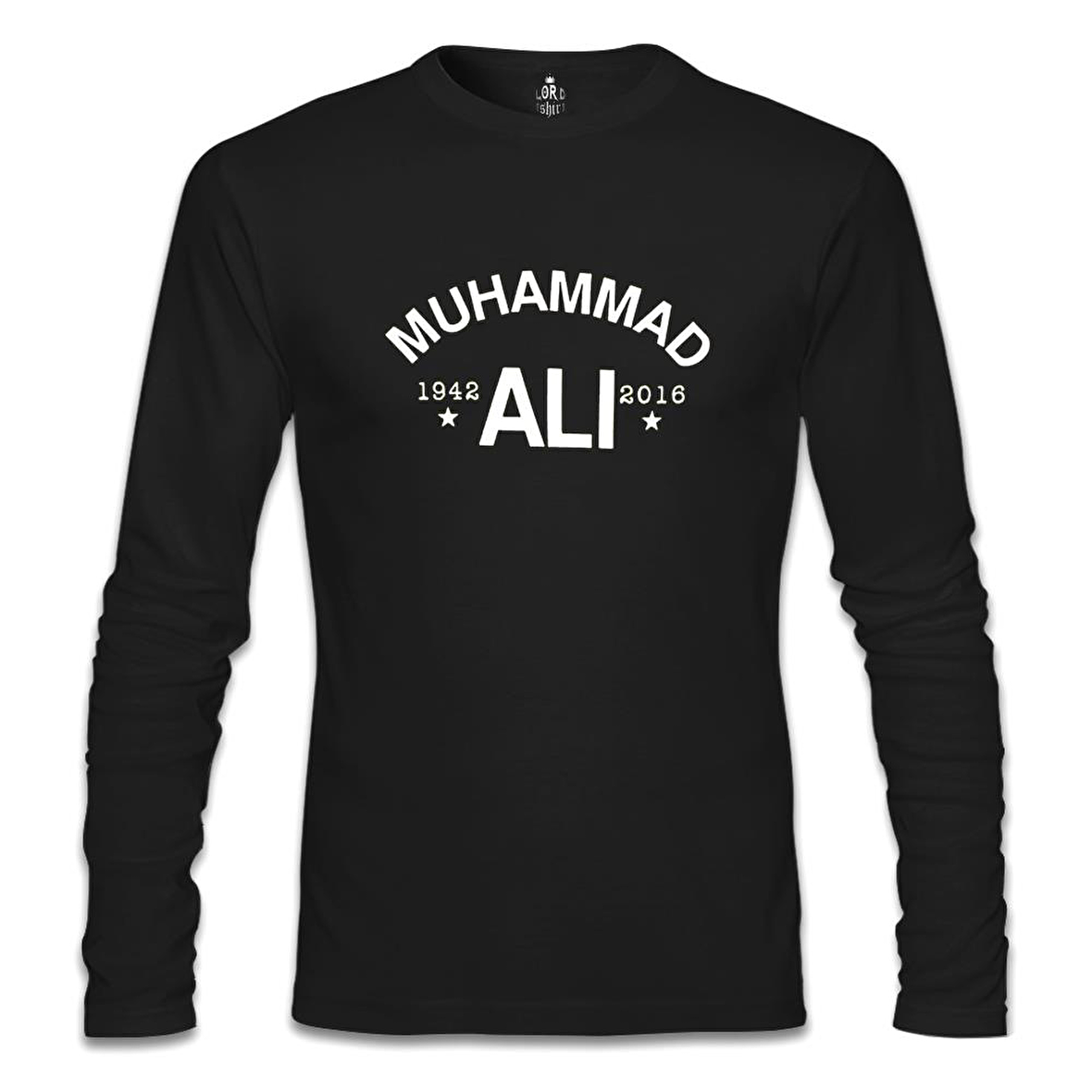 Muhammad Ali - 1942 Siyah Erkek Sweatshirt