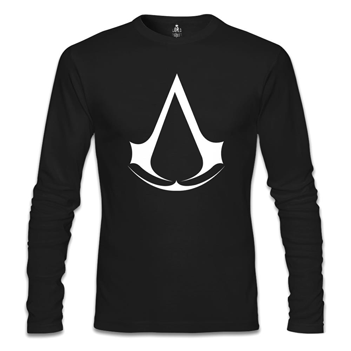 Assassin's Creed - Logo Siyah Erkek Sweatshirt