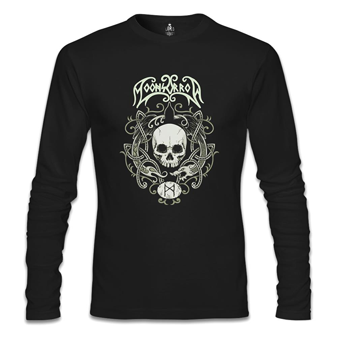 Moonsorrow - Varjoina Siyah Erkek Sweatshirt