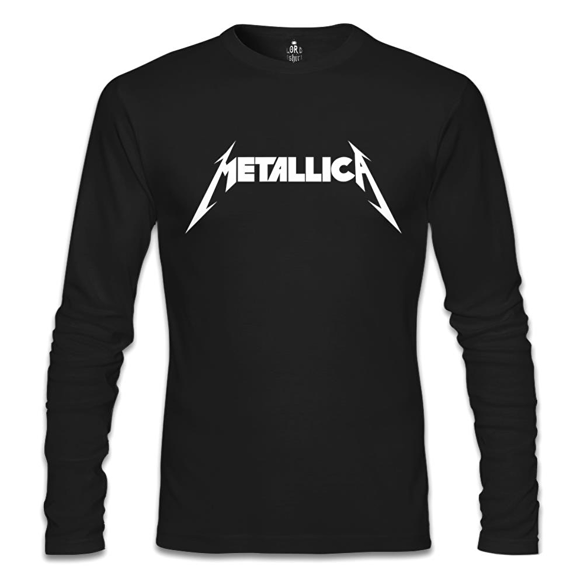 Metallica - Logo II Siyah Erkek Sweatshirt