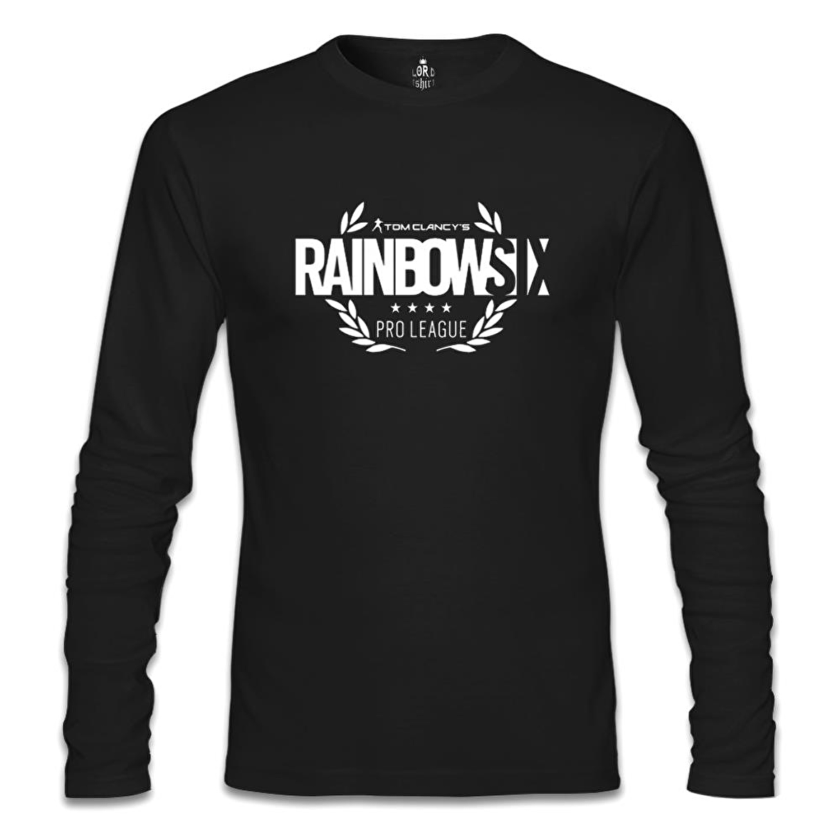 Rainbow Six - Pro Siyah Erkek Sweatshirt