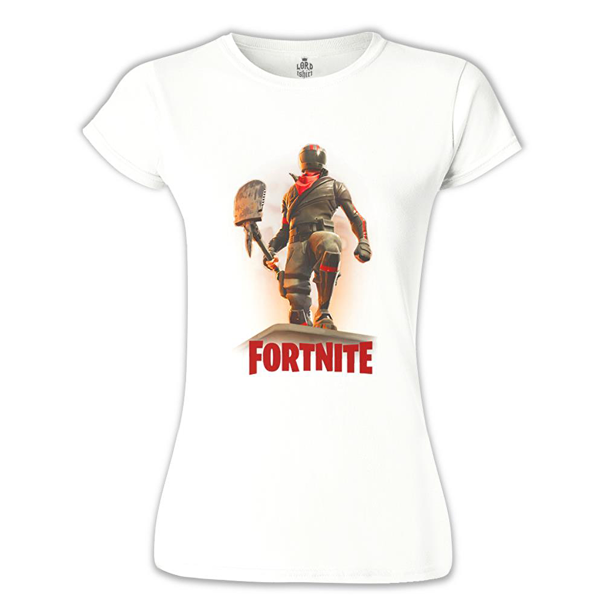 Fortnite - Horror Beyaz Bayan Tshirt