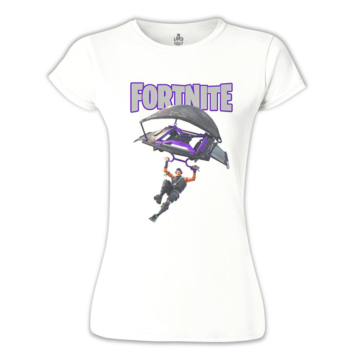Fortnite - A l'air Beyaz Bayan Tshirt