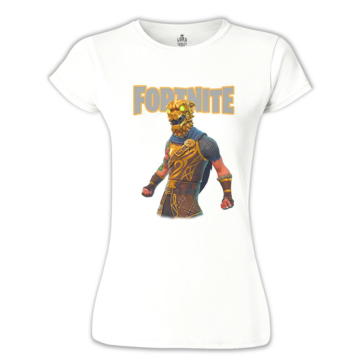 Fortnite - Battle Hound Beyaz Bayan Tshirt