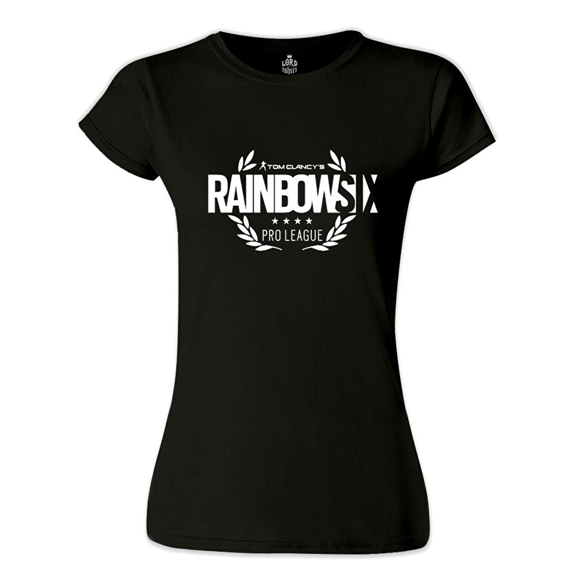 Rainbow Six - Pro Siyah Bayan Tshirt