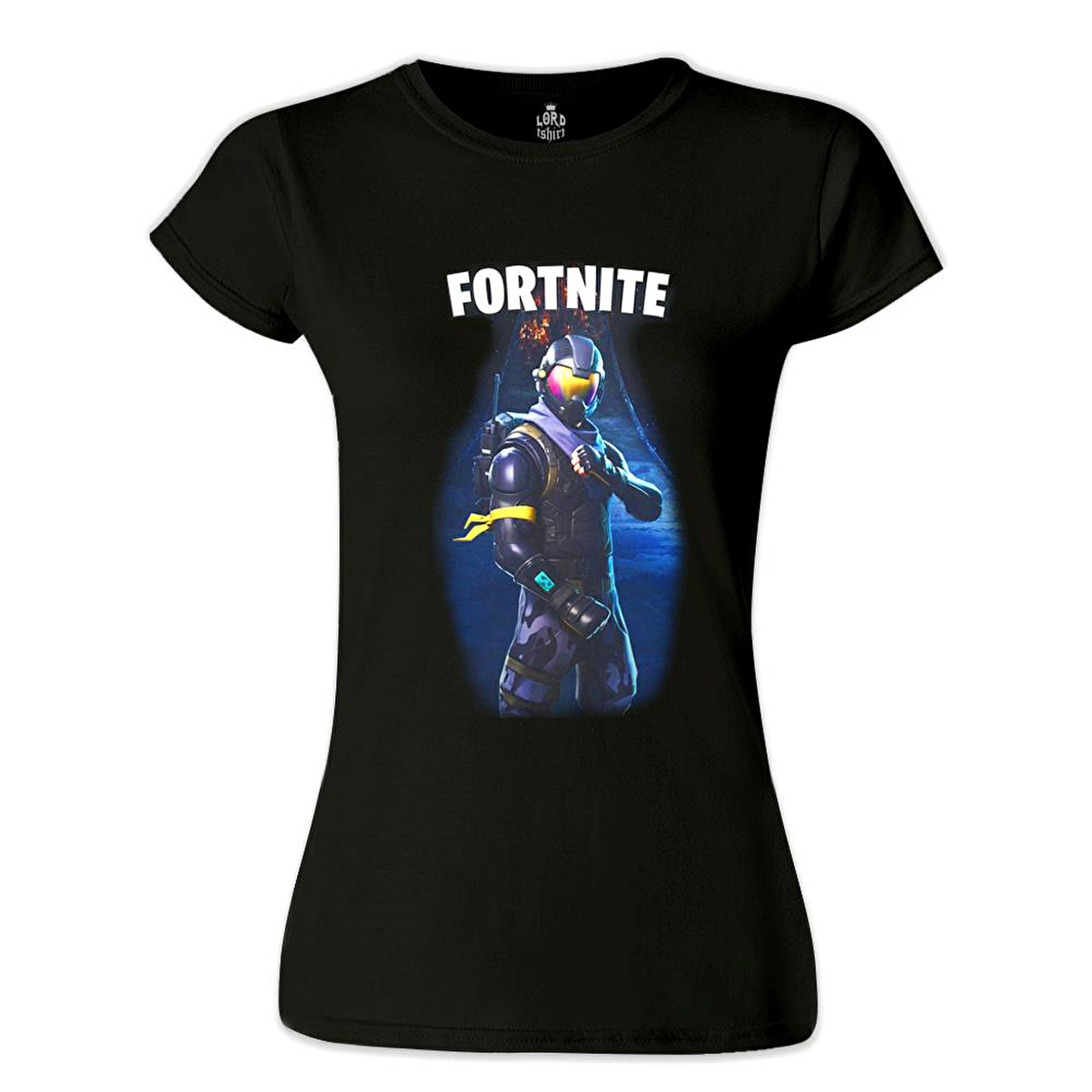 Fortnite - Data Siyah Bayan Tshirt