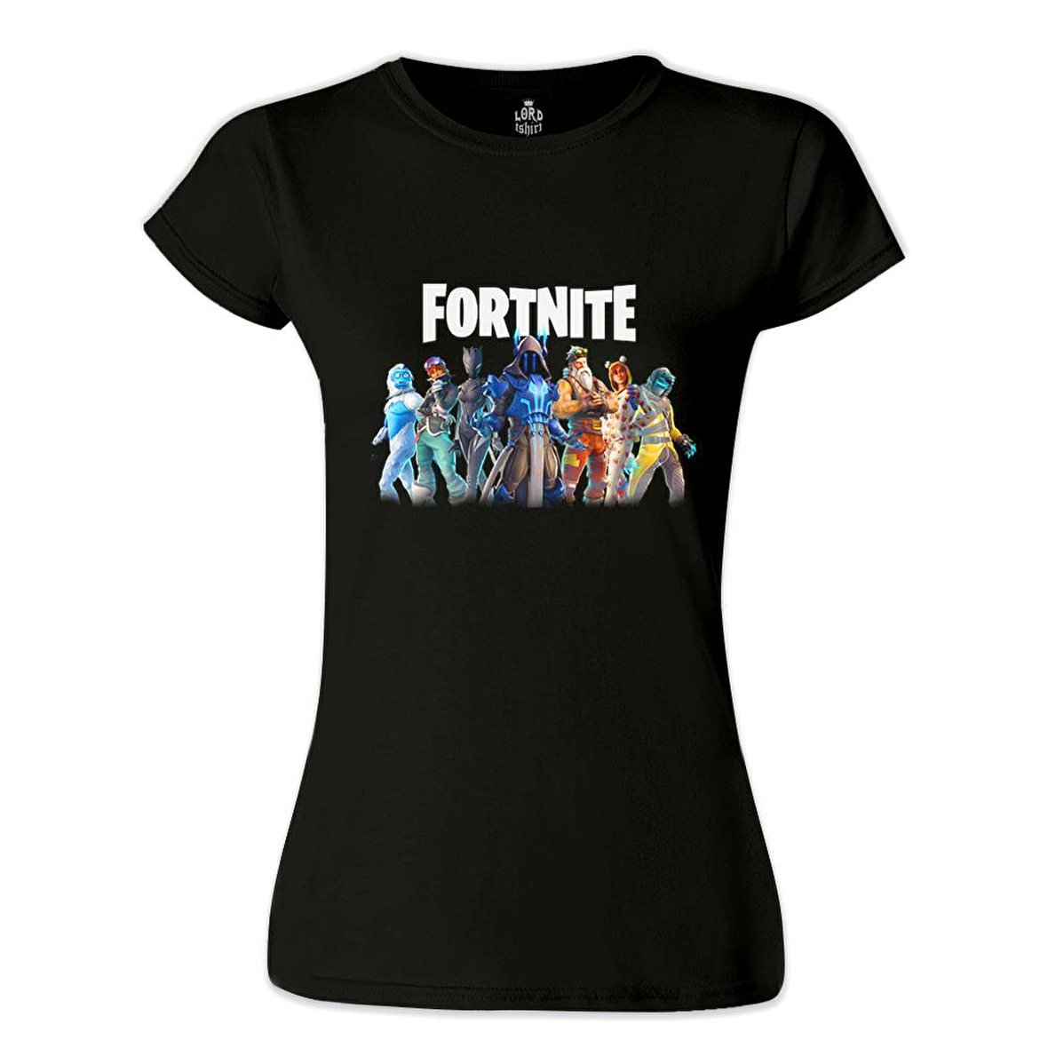 Fortnite - From Darkness Siyah Kadın Tshirt