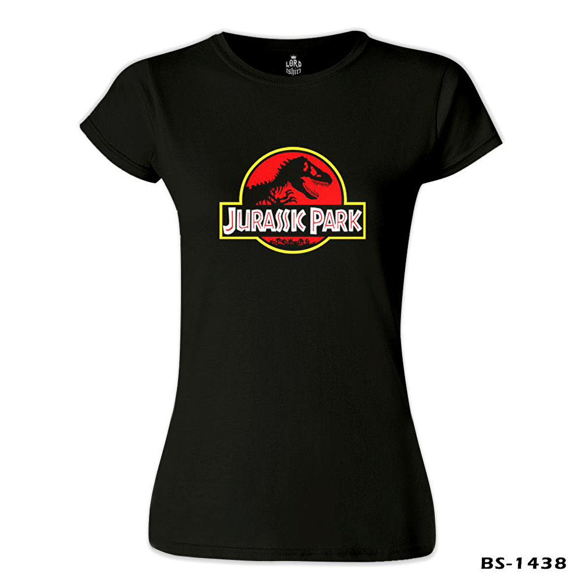 Jurassic Park - Shadow Siyah Bayan Tshirt