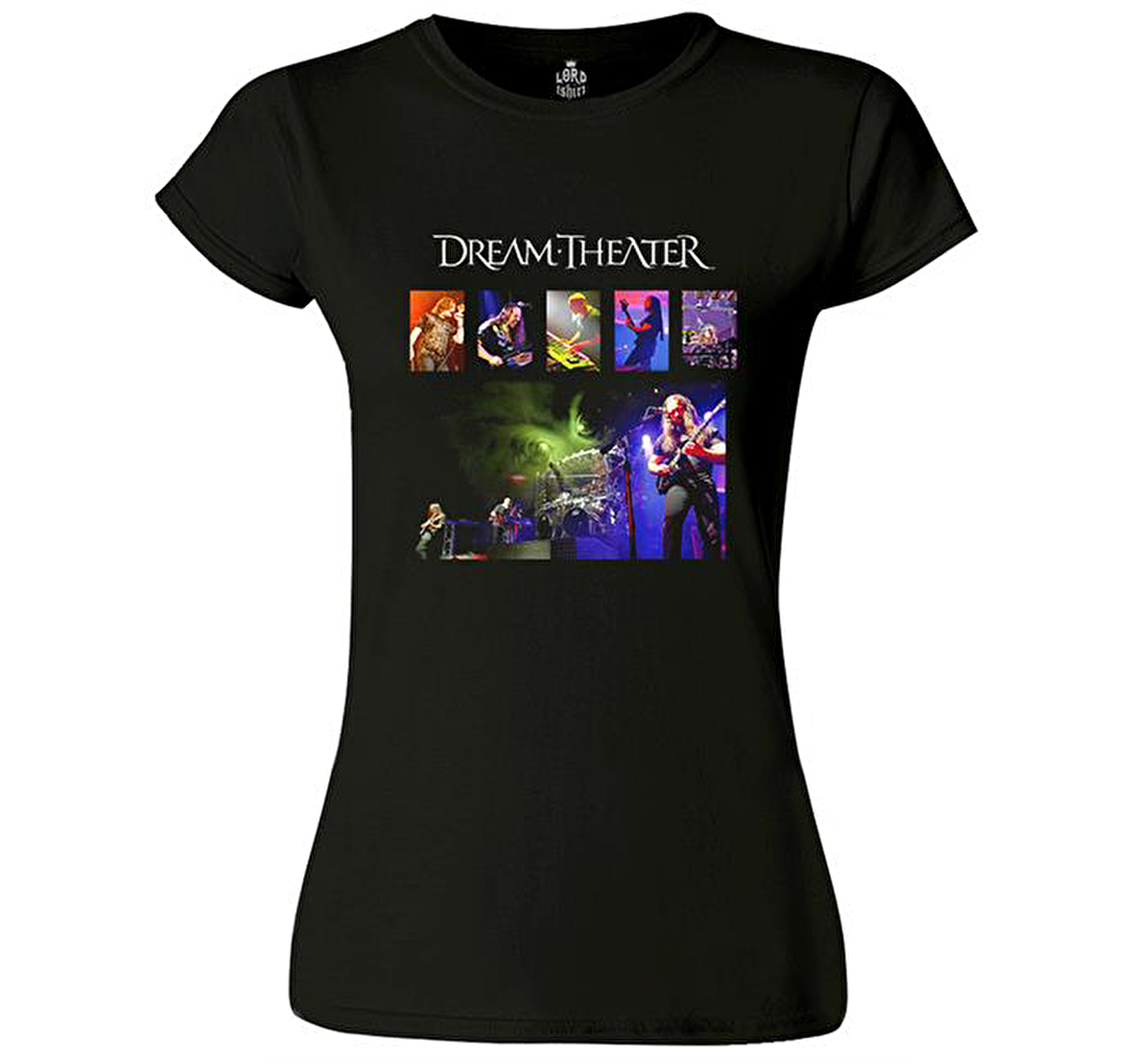 Dream Theater - Konser Siyah Bayan Tshirt
