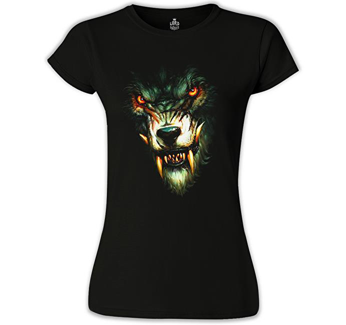 WareWolf Siyah Bayan Tshirt