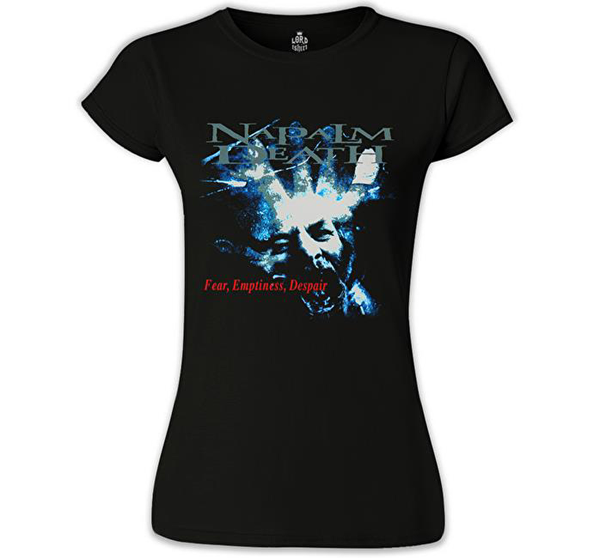 Napalm Death - Fear Emptiness Despair Siyah Bayan Tshirt