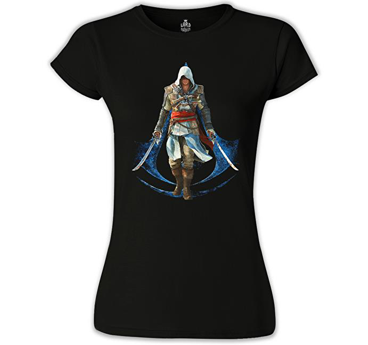Assassin's Creed 6 Siyah Bayan Tshirt