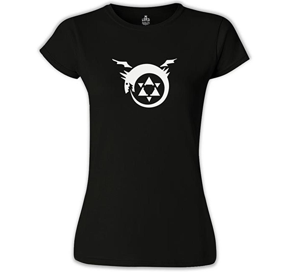 Fullmetal Alchemist Siyah Bayan Tshirt