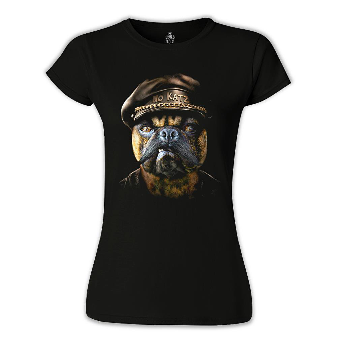 Dog the Police Siyah Bayan Tshirt