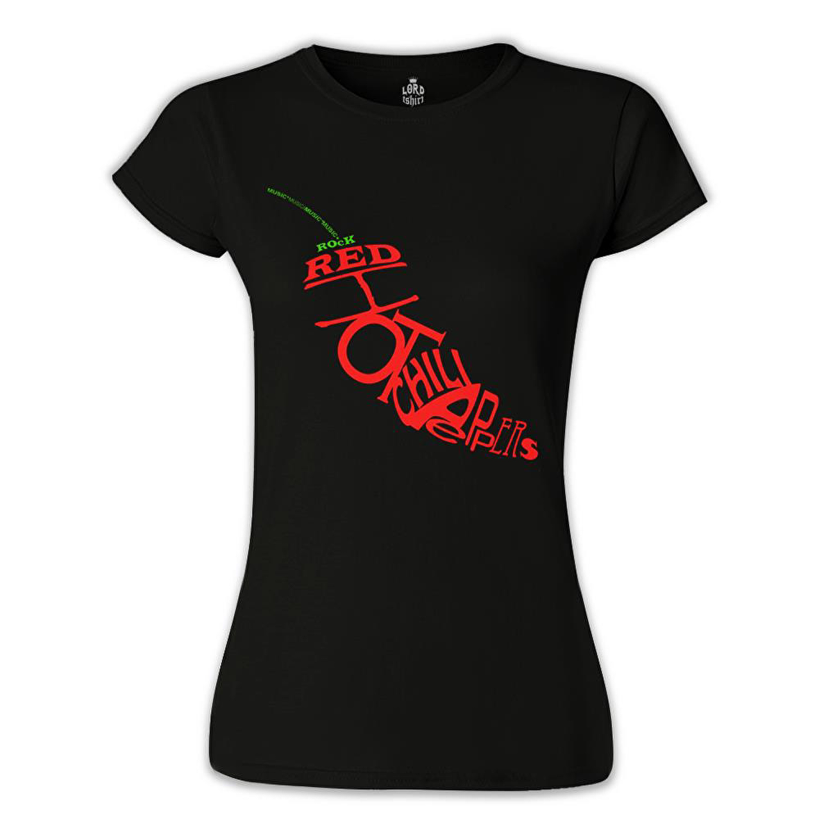 Red Hot Chili Peppers - The Pepper Siyah Bayan Tshirt