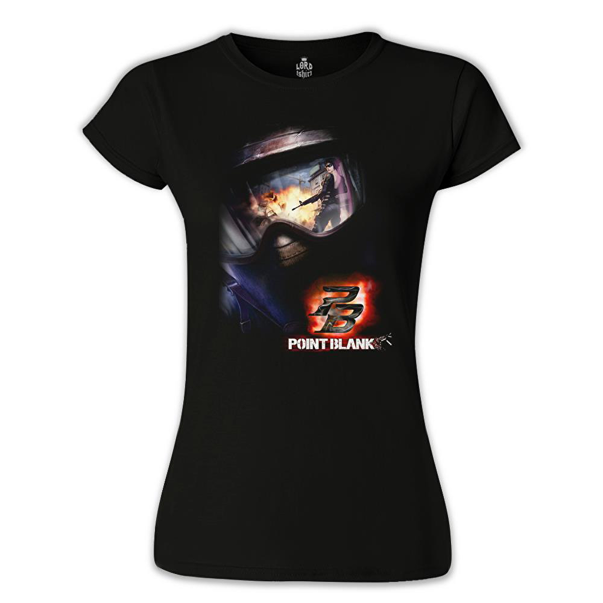 Point Blank Siyah Bayan Tshirt