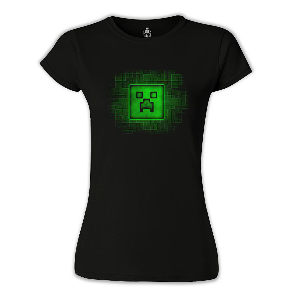 Minecraft 2 Siyah Bayan Tshirt