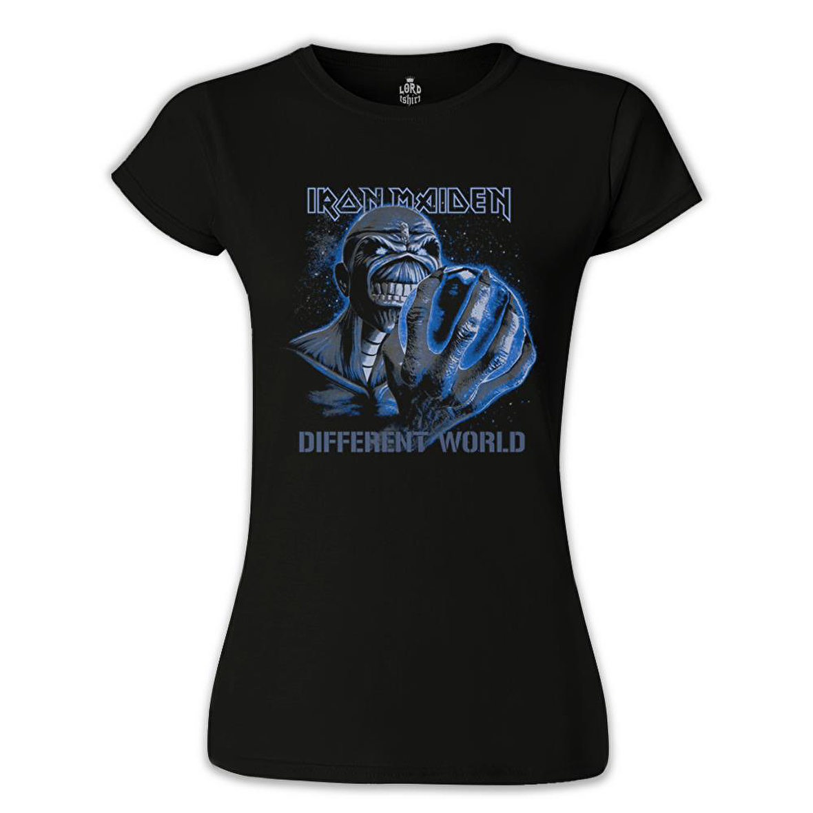 Iron Maiden - Different World Siyah Kadın Tshirt
