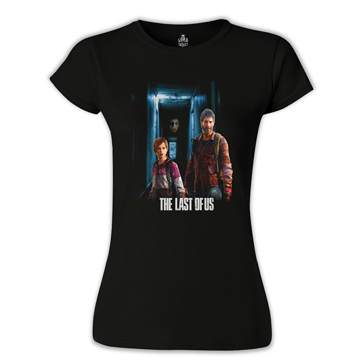 The Last of Us Siyah Kadın Tshirt