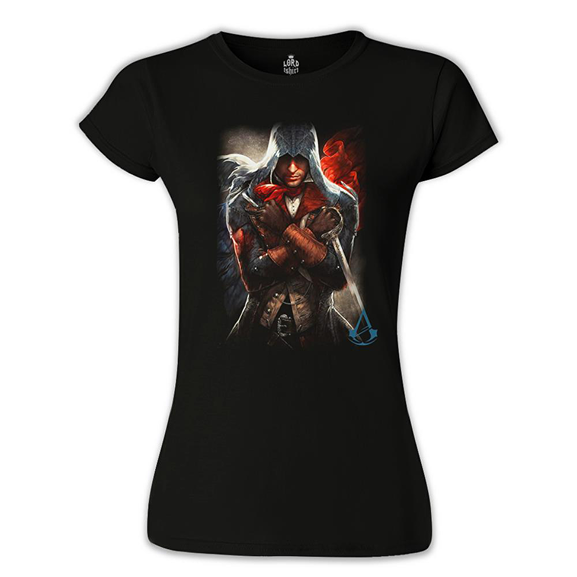 Assassin's Creed - Arno 2 Siyah Bayan Tshirt