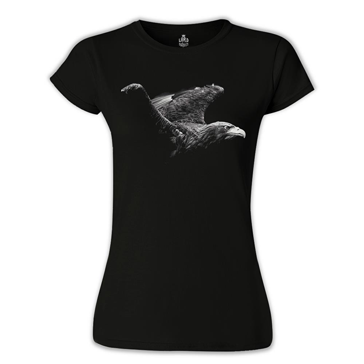 Kartal Siyah Bayan Tshirt