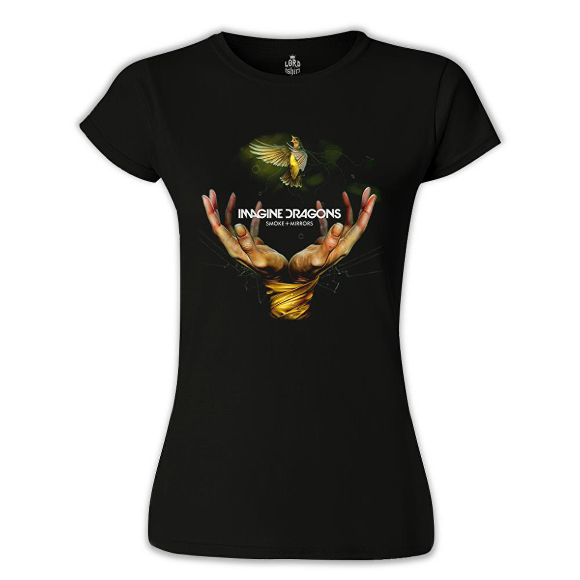 Imagine Dragons - Smoke Mirrors Siyah Bayan Tshirt