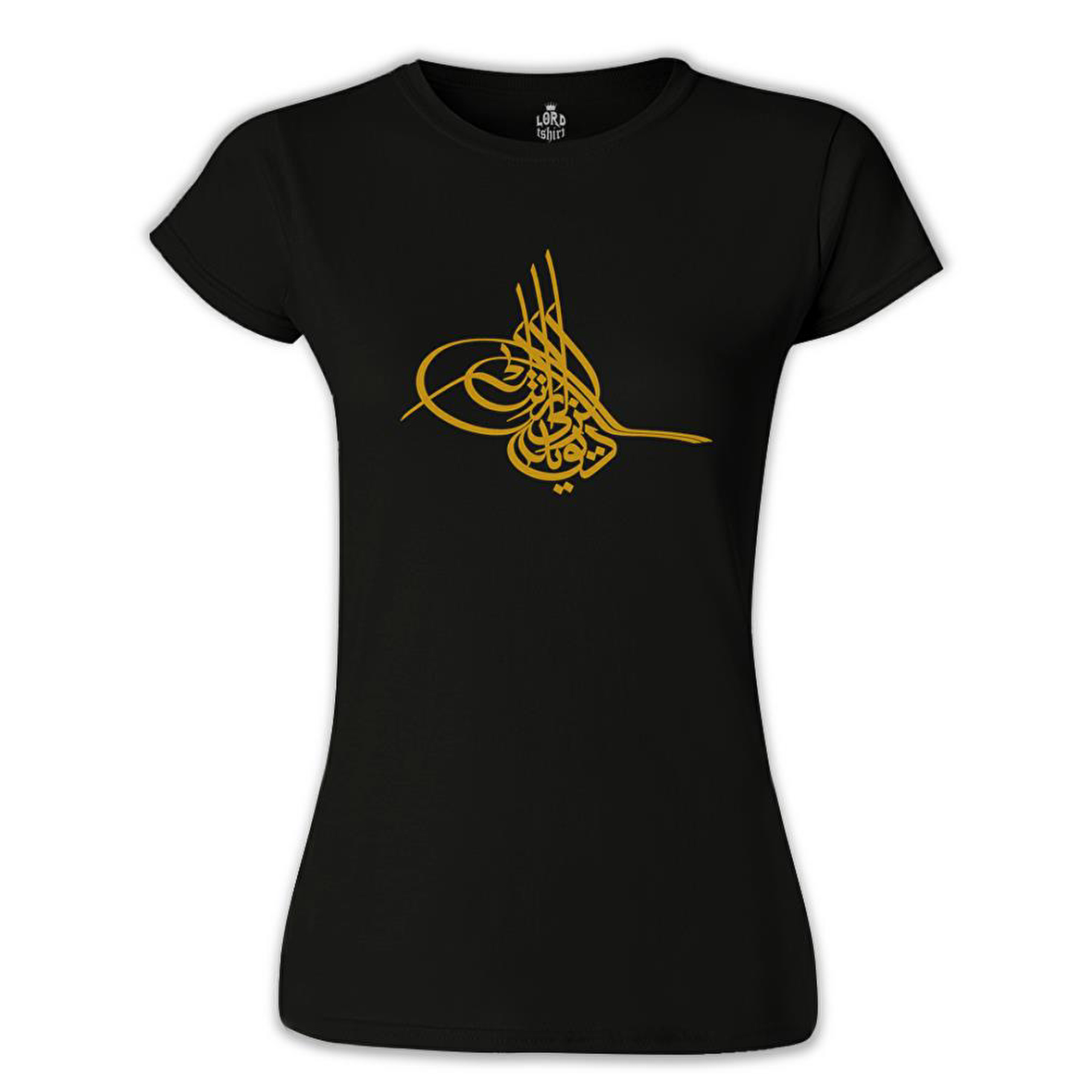 Tuğra Siyah Bayan Tshirt